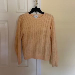 Cable knit sweater